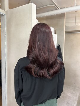アジールヘア 東上野店(agir hair) ピンクブラウン【上野】