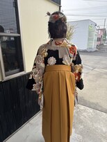 アオトソラ&nbsp;袴アレンジ