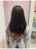 ピンクグラデーションカラー