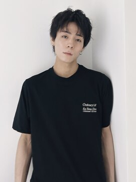 メゾンアクア 表参道(Maison ACQUA) =メンズボブ/スパイキーショート/フェザーパーマ／MEN’S HAIR