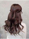 リッジカールのハーフツイン