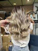 ラフ(LAFF)&nbsp;#着物#メルティーカラー#フェミニンロング#ウェーブミディアム