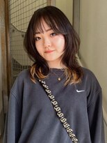 ムーン バイ ケンジ(moon by KENJE)&nbsp;【asuna】インナーカラー/デザインカラー/ウルフカット