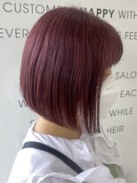 リブ バイ ボクノ(Liv by bokuno)&nbsp;髪質改善/縮毛矯正/トリートメント/チェリーレッド