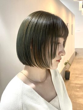 インチェルシー(in chelsea) 切りっぱなしボブでスッキリ、抜け感ボブスタイル