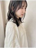 【LASIA大分/牧駅徒歩5分】顔周りカット/ミディアムレイヤー