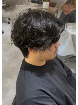 サロンドミルク 新百合ヶ丘店(salon de MiLK) ナチュラルにかっこいいシャドウパーマ［新百合ヶ丘/メンズ］