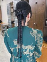 ルイス(LEWES)&nbsp;リボンヘアアレンジ