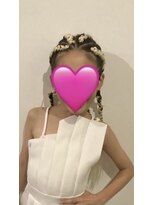 イング(ING)&nbsp;ダンススタイルブレイズ編み込み