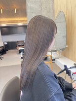 スト 静岡鷹匠(sto) 着物ヘア/大人ガーリー/ダークアッシュ/似合わせカット/静岡鷹匠