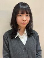 イーストハムヘッドショップ(EAST HAM head shop)&nbsp;ミディアム/ナチュラルレイヤー/ワンカール/顔まわりカット