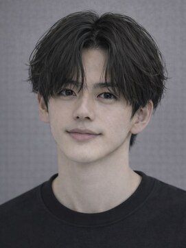 ハレ ヘアサロン(Hale hair salon) Hale波巻きツイストスパイラルパーマ刈り上げセンターパート原宿