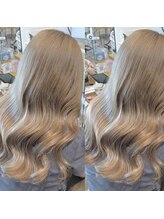 ケアブリーチを使用しダメージを抑えながら、理想のブリーチカラーを叶えます☆初ブリーチもお任せ下さい！