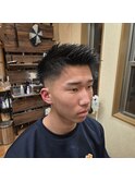 ジェットモヒカン系ショートミドルスキンフェード