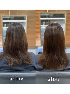 ミラバイケンジ 藤沢(Mira by KENJE) 髪質改善ストレート 30代40代