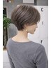 【汗・広がり対策】自然な地毛風ストレート+カット(縮毛矯正/髪質改善)