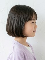と和 巣鴨 都会的ミニボブ×シースルーバング