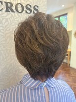 クロス(CROSS)&nbsp;ひし形ショート/絶壁解消/60代70代