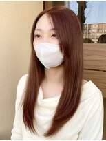 チャコレ パーチ 北千住店(Chacolle perch)&nbsp;柔らさと艶感を両立◎サーモンピンクブラウン