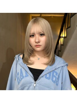 マーシー(MAAAAAC) 色落ちまで可愛いミルクティー☆