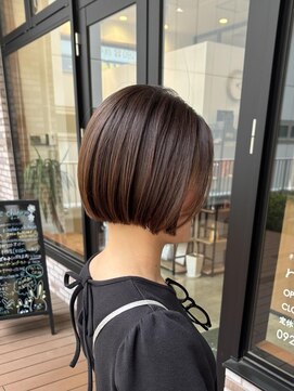 リールヘア 千早店(rire hair) ストレートボブ