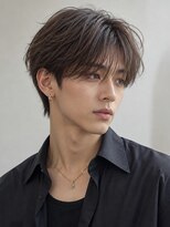 ベル 新宿(Belle)&nbsp;韓国風マッシュシースルーマッシュメンズカットツーブロック