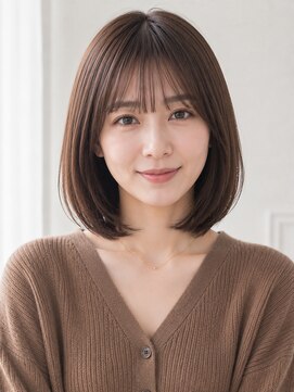 ミリール (Mireel) はねない前下がりボブスタイル