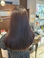 アメイロ(ame/iro) 艶髪ピンクブラウンカラー×プリンセスケアトリートメント