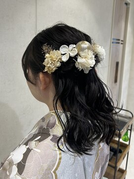 パーク(PAAQ) 卒業式ヘアアレンジ/ハーフアップ