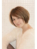 アンプレヴーアジュテ(Impre'vu ajoute)&nbsp;女度UP！伸ばしかけの耳かけショートマッシュ