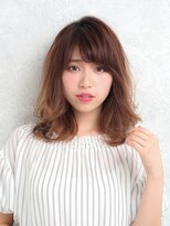 パティオンツー(PATIONN2)&nbsp;無造作クラシカルデジタルパーマ斜めバングスタイル