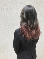 フリーズ 川西店(Freez)&nbsp;【Freez】グレージュ×コーラルグラデーション