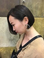 ヘアーアイスカルテット(HAIR ICI QUARTET) ショート  ×  フラットボブ