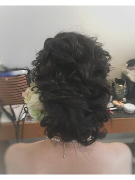 ヘアアンドケア エジェリラボ(hair&care egerie lab) ブライダルアップスタイル