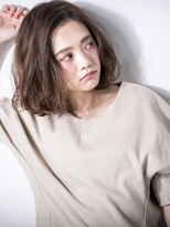 モッズヘア 上尾西口店(mod's hair) *mod's上尾*くせ毛風ルーズカールのブランジュ大人ボブw