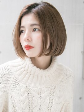 ルティア 池袋(Lutia) 王道ワンレンボブと縮毛矯正