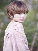 【Lalei】ミルクティブラウン×ゆるふわショート　辻幸奈