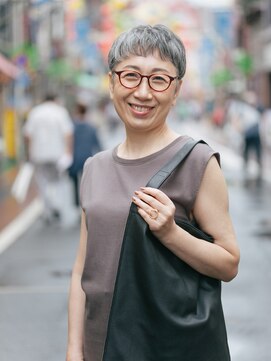 えがお美容室 【えがお美容室】50代60代にオススメ◎似合わせショートバング