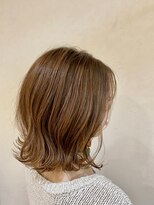 イソラヘアアトリエ(Isola hair atelier)&nbsp;【Isola】前下がり×外ハネボブ