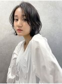 ふわっとミックス巻き♪_ラベンダーグレイ♪__四条烏丸御池
