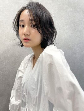 ケーツー エム 京都ラクエ(k-two emu) ふわっとミックス巻き♪_ラベンダーグレイ♪__四条烏丸御池