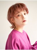 顔型別ヘアスタイル特集/マロンベージュ/Aラインボブ/新宿
