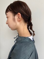 【arrange】natural brown