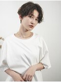 ルーズなウェーブでつくるニュアンスショート