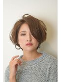 ワンサイドショート/ボブ/ブランジュ/ダブルバンク 表参道/青山