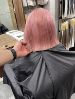 ラフ(LAFF) #バレイヤージュ#グレージュカラー#ボブウルフ#ココアベージュ