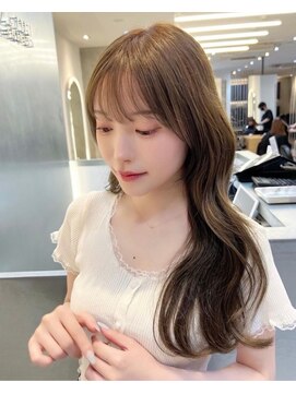 ジーナ 神戸 三田駅前(Zina) 髪質改善＊美髪アッシュベージュロング＊美髪【Zina三田】