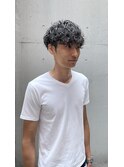 波巻きパーマ