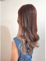 ツムグ 代官山 中目黒(TUMUGU)&nbsp;インナーグレージュピンクベージュマーメイドウェーブ