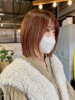 ラテ ヘア リリィ(latte hair lily)&nbsp;大人可愛い/ぷつっとボブ